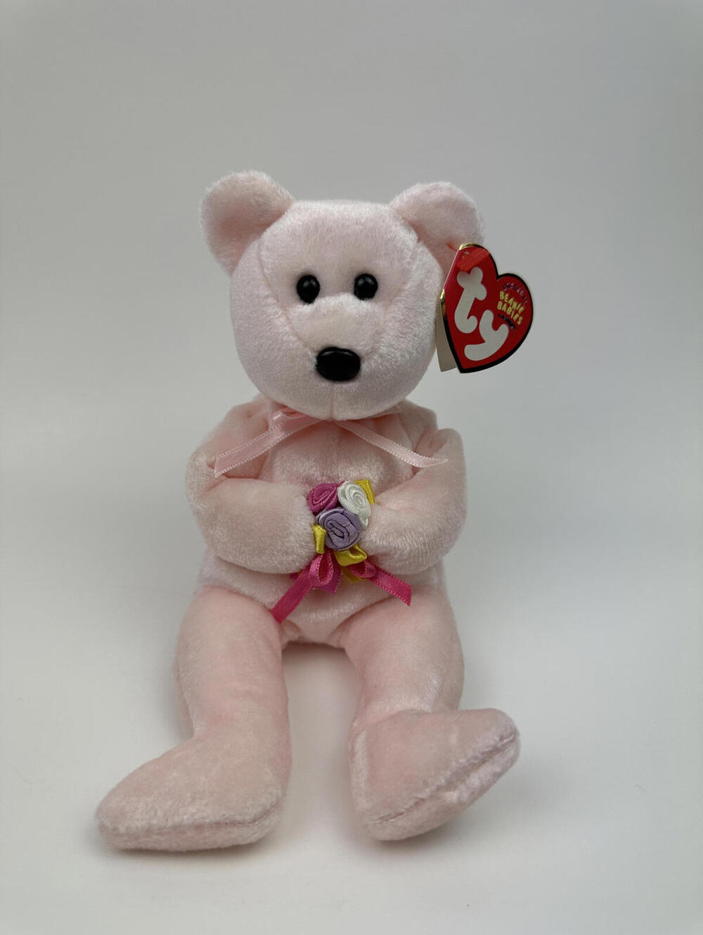 Ty Beanie Baby Bear “Dear” the Mother’s Day or Gift for Mom Bear  (8.5 inch)